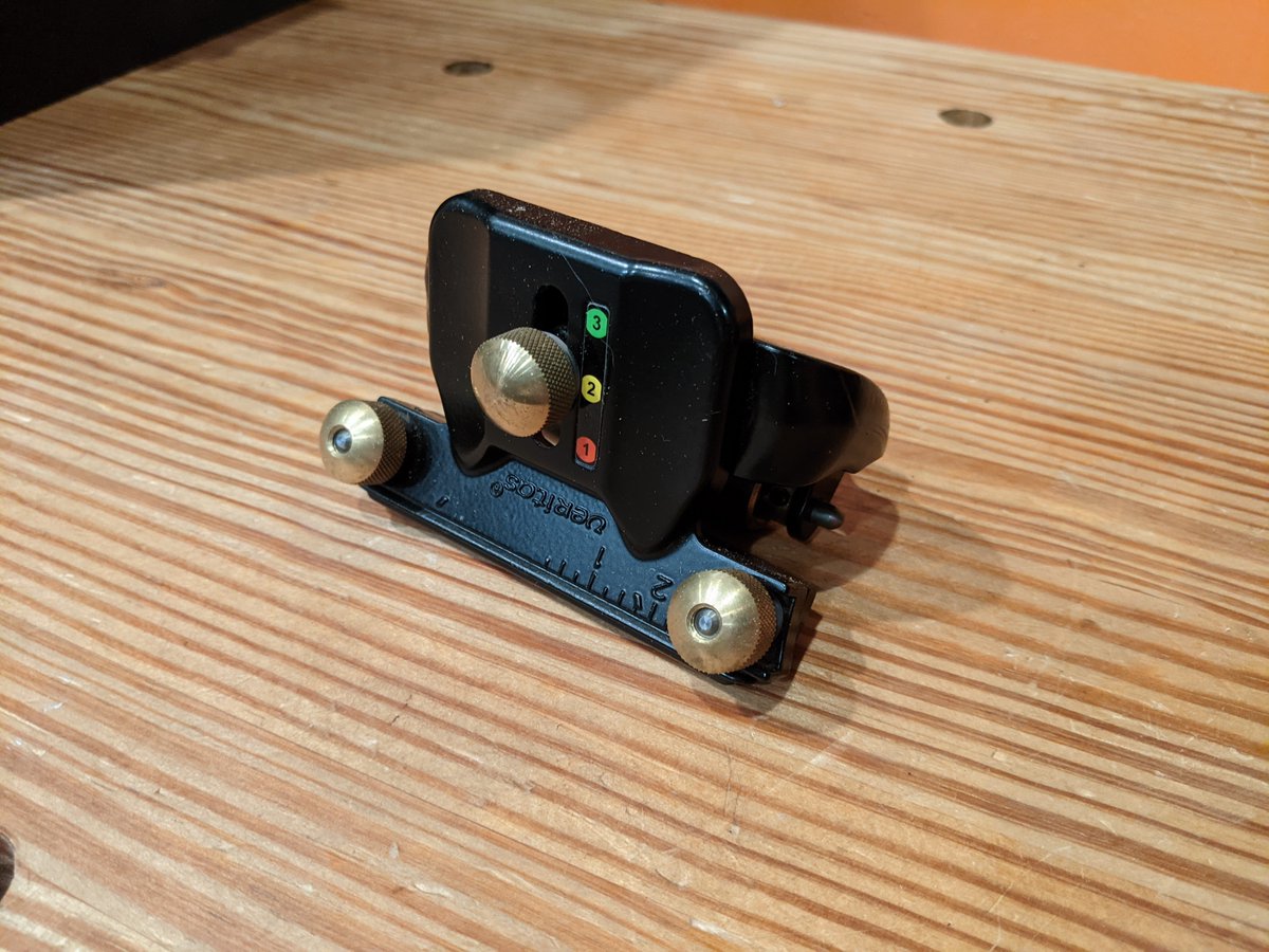 More "things that found a home because an empty space existed there"1. Stanley Sweetheart Tape Measure2. Veritas MK2 Sharpening jig w/ camber roller (The narrow blade jig is in the lower section)3. Chestnut Tools carbide sharpener (for sharpening scrapers)