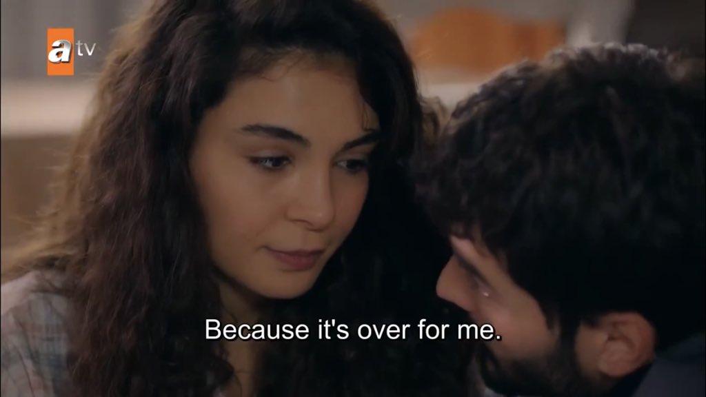 he won’t let azize control their lives anymore WE LOVE THAT ENERGY  #Hercai  #ReyMir