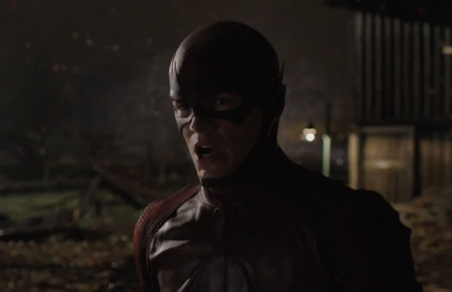 Grant Gustin - Barry Allen/The FlashThe Flash (2014-) (Pilot suit)