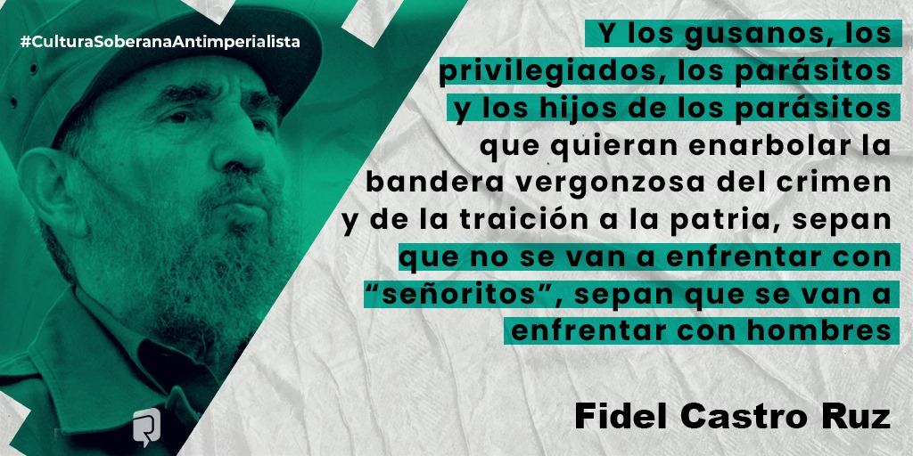 Nuestro comandante en jefe y sus enseñanzas #Cuba #CubaEsCultura