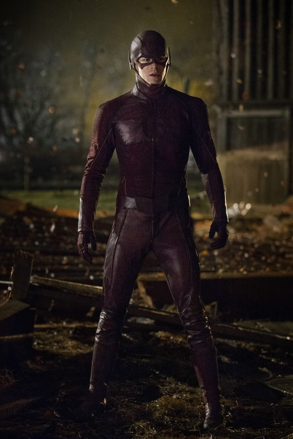 Grant Gustin - Barry Allen/The FlashThe Flash (2014-) (Pilot suit)
