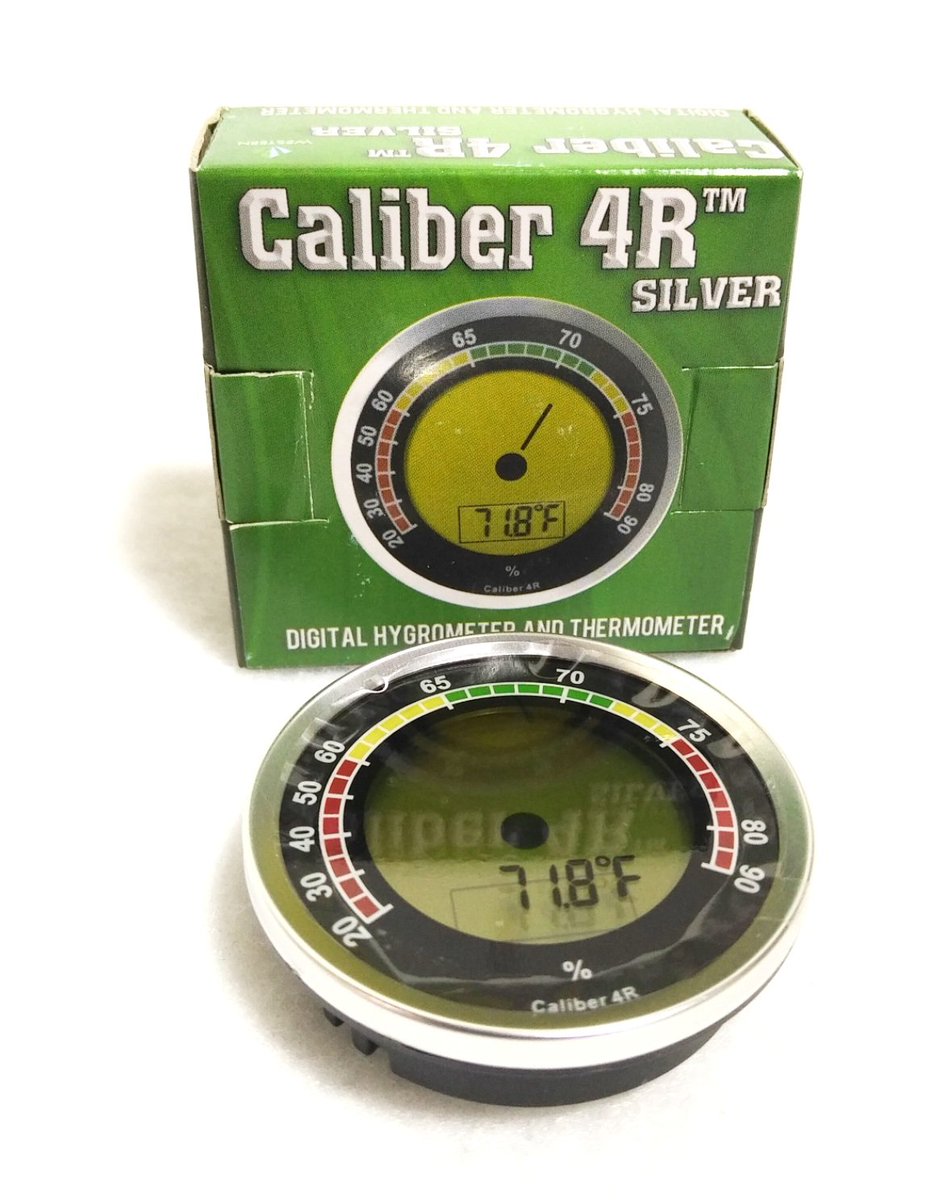 Need a reliable hygrometer for your humidor? Check out the digital Caliber 4R from Cigar Oasis. Keep your cigars at your preferred RH. Available on our website.

#cigars #cigarlife #cigargifts