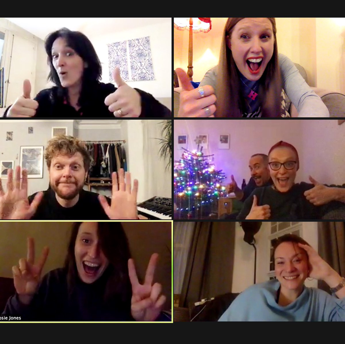 That’s a wrap! Thanks to all who tuned in for the premiere of #sisterhoodinthewood today! Here’s the creative team: Composer/actor @Calum__Howard - Choreographer <a href="/DanceAhead/">Dance Ahead - Zoë</a> - Actor/singer <a href="/JessicaDennis85/">Jessica Dennis</a> - Creator/actors <a href="/HollyMeechan/">Holly Meechan</a> &amp; Emily Jane Grant - vid editor @TheMedusas