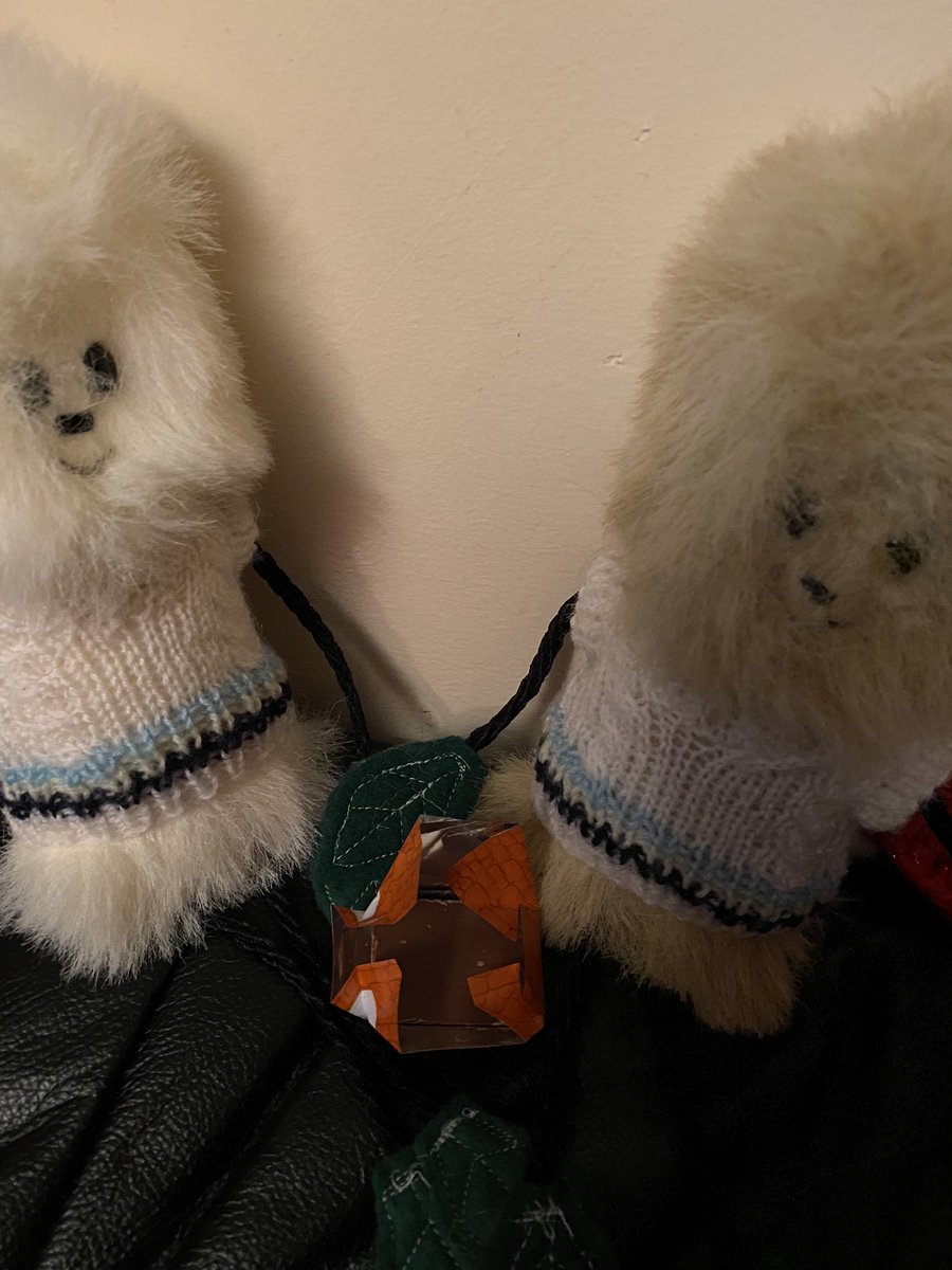 Caldecott: Hey we did it.  
Charters: let’s eat it quickly. #DCsAdventCalendar2020