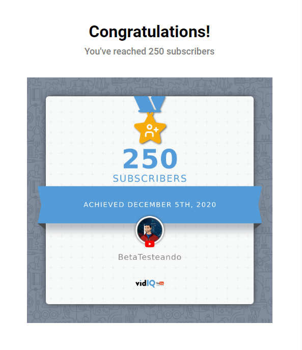 BetaTesteando's tweet photo. #Gracias #MuchasGracias a #Todos por el apoyo que me han dado estos meses en los que arranque con este proyecto llamado #BetaTesteando! Al fin llegue a los 250 #suscriptores #subscriptores #subs (como quieran decirle)
Recuerden que a los 500 hacemos #sorteo #giveaway de #FallGuys https://t.co/Sy7a0Jkphz
