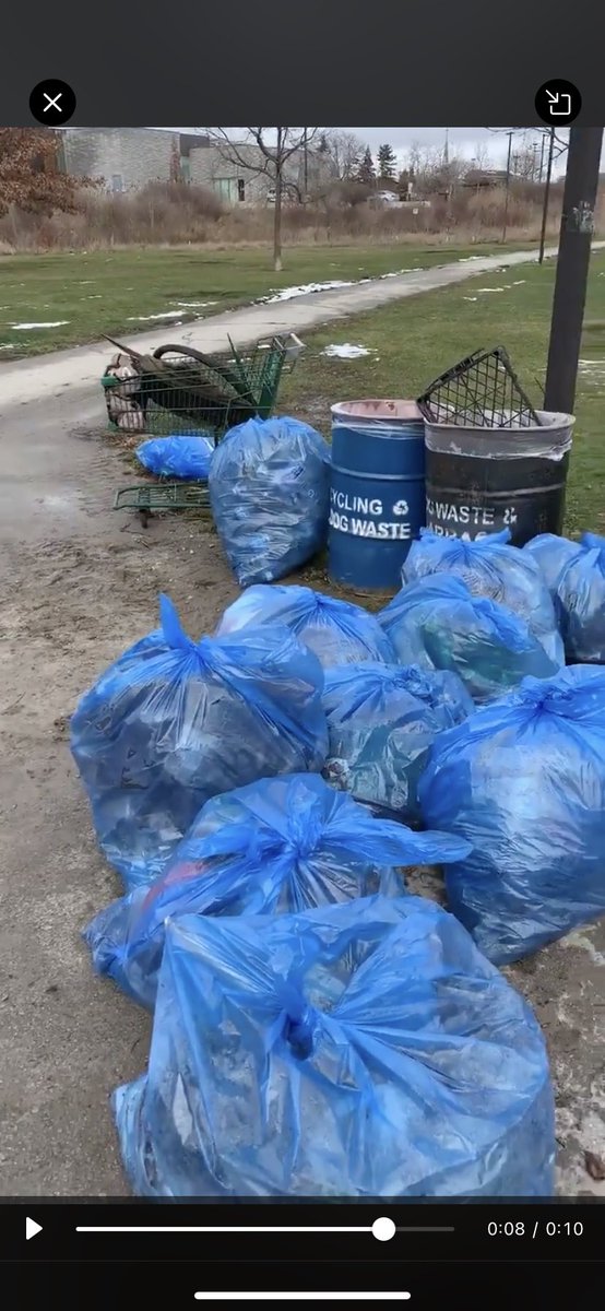 carolynhparrish's tweet photo. HUGE THANK YOU to @JoinCoral - dedicated environmental warriors who voluntarily spent a second Saturday in cold damp weather, completing last week’s cleanup of Elmcreek Park in Malton. Hauling shopping carts out of the creek has to be the worst job ever! https://t.co/ChH5nUQUis