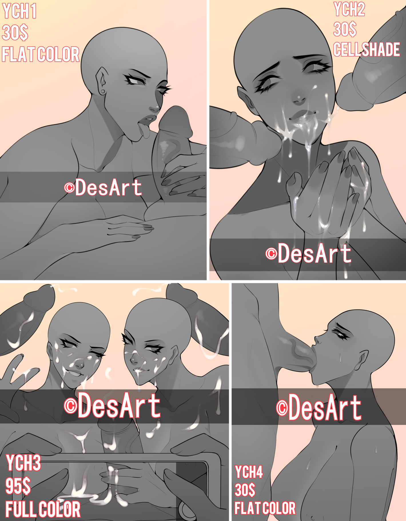 ◊◦Des ART◦◊ 🔞 on X: ✨S E T - Y C H✨ I can access in making changes of:  *Expressions *Futanari *Breast augmentation For two poses you order you get  a 15%