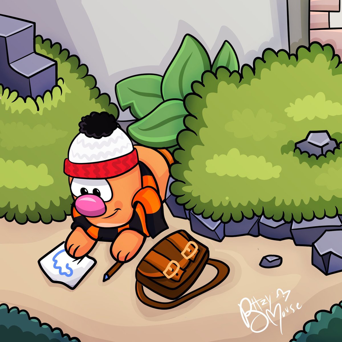 Questying's tweet photo. Our next Artist is @BitzyMouse! They're doing Club Penguin &amp; Box Critters Commissions. To enter Retweet/Like, Follow, and Comment something you love about their Art. (Each worth 1 Point). Best of luck! https://t.co/AS4JAa13We