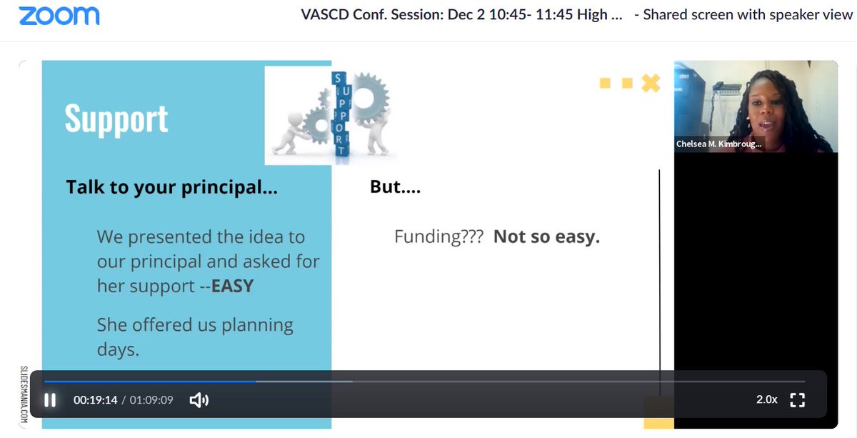 meg5han's tweet photo. Just watched the playback from @dougherty_alina @ChelseaKimbrou2 and @Je_filip 's @VASCD conference presentation on their Geometry PBL project. SO PROUD of them! #vascd2020 #highschoolredesign https://t.co/lP4mAFcy5l