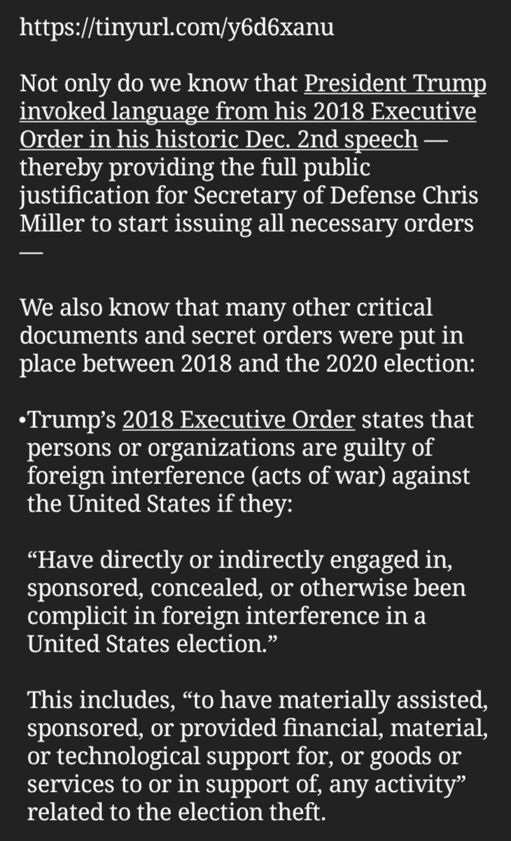 Situation Update – Dec. 4th – Offensive cyber warfare mechanisms activated, election outcome now bending toward national defense scenarioEnter Manually