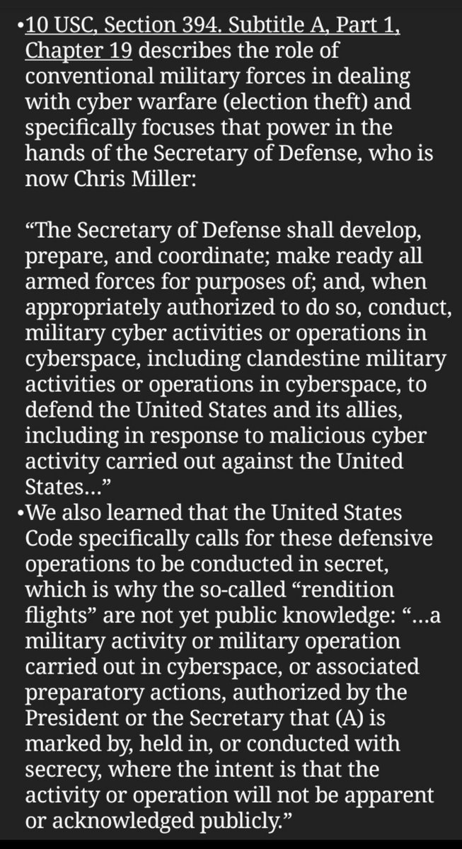 Situation Update – Dec. 4th – Offensive cyber warfare mechanisms activated, election outcome now bending toward national defense scenarioEnter Manually