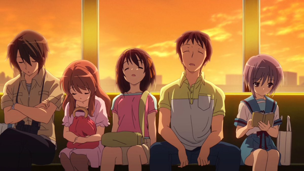 The Melancholy of Haruhi Suzumiya and The Disappearance of Haruhi Suzumiya:Our high school days play a major role in the adults we are going to become, in them we discover ourselves while interacting with the people that surround us. We are shaped and we shape others.