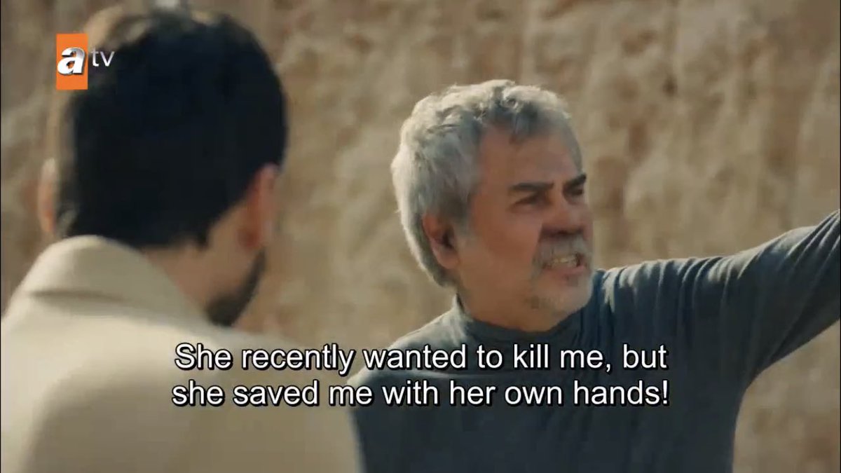 miran’s looking at hazar like “she did what?? are you high?? did you hit your head too hard??” aksjkskskdk  #Hercai