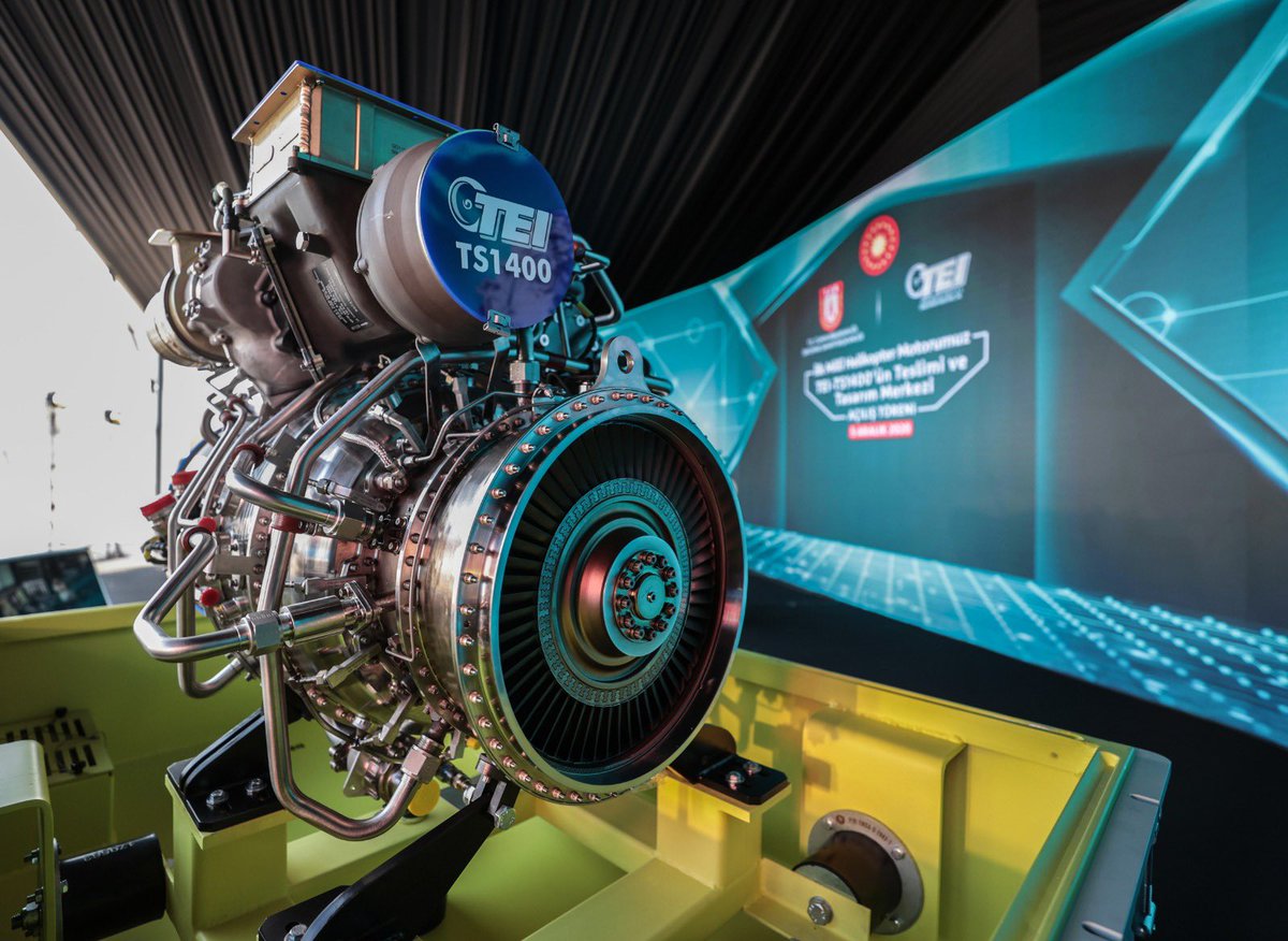 Tanıştırayım; İlk Milli Helikopter Motorumuz: TEİ-TS1400 🇹🇷

<a href="/TEI_TUSAS/">TEI</a> 

#MilliTeknolojiHamlesi