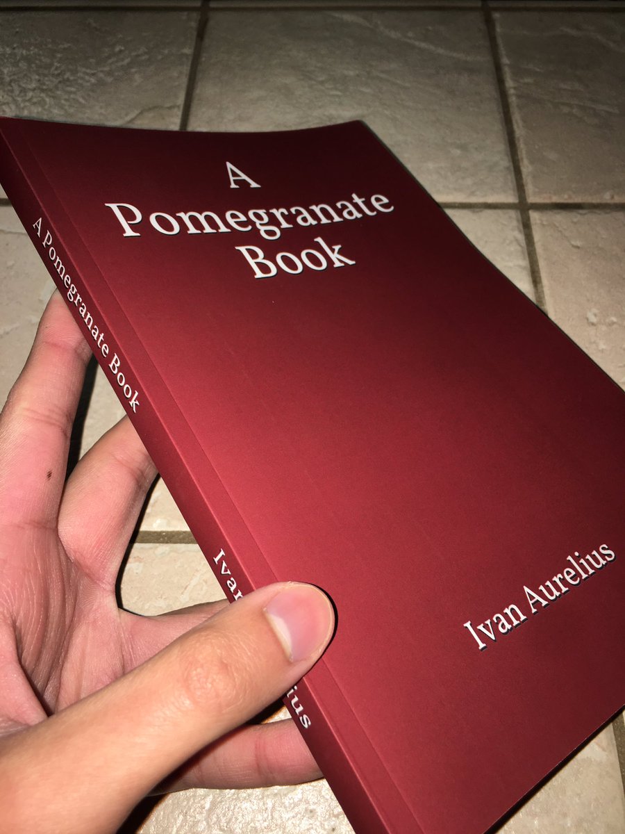 notiivan's tweet photo. my book, A Pomegranate Book, is now available for purchase for your liking. 
it’s been a long time coming, 3 1/2 years to be exact. 
if you pick one up, thank you. so much. 
link in my bio ♥️ https://t.co/SdEL1aSf9H
