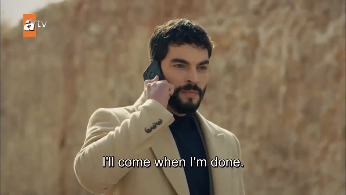 miran is saying he’ll pick up his wifey and his mercimek. it’s not just reyyan anymore, it’s reyyan and his baby I WILL NEVER BE OKAY  #Hercai  #ReyMir