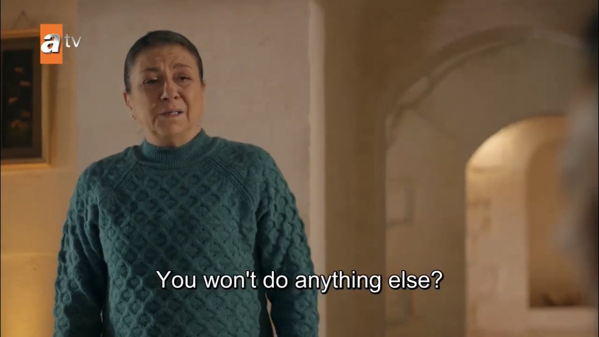 karma is something huh the child she destroyed is her actual grandson and doesn’t want anything to do with her. anyway esma is such a meme tho skdjksksk  #Hercai