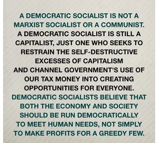 Myself & others who will continue to rid us of this LNP gov know that  @AustralianLabor are Democratic Socialists/Social Democrats & will continue to support the only party able to change what we now have