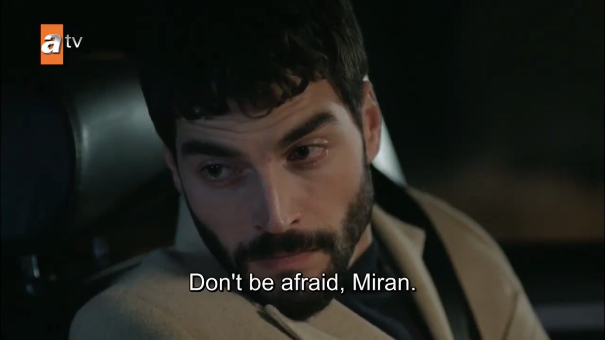 he’s been tricked so many times he’s scared azize is fooling him again but reyyan is there to reassure him there’s nothing to be scared of I LOVE THEM  #Hercai  #ReyMir