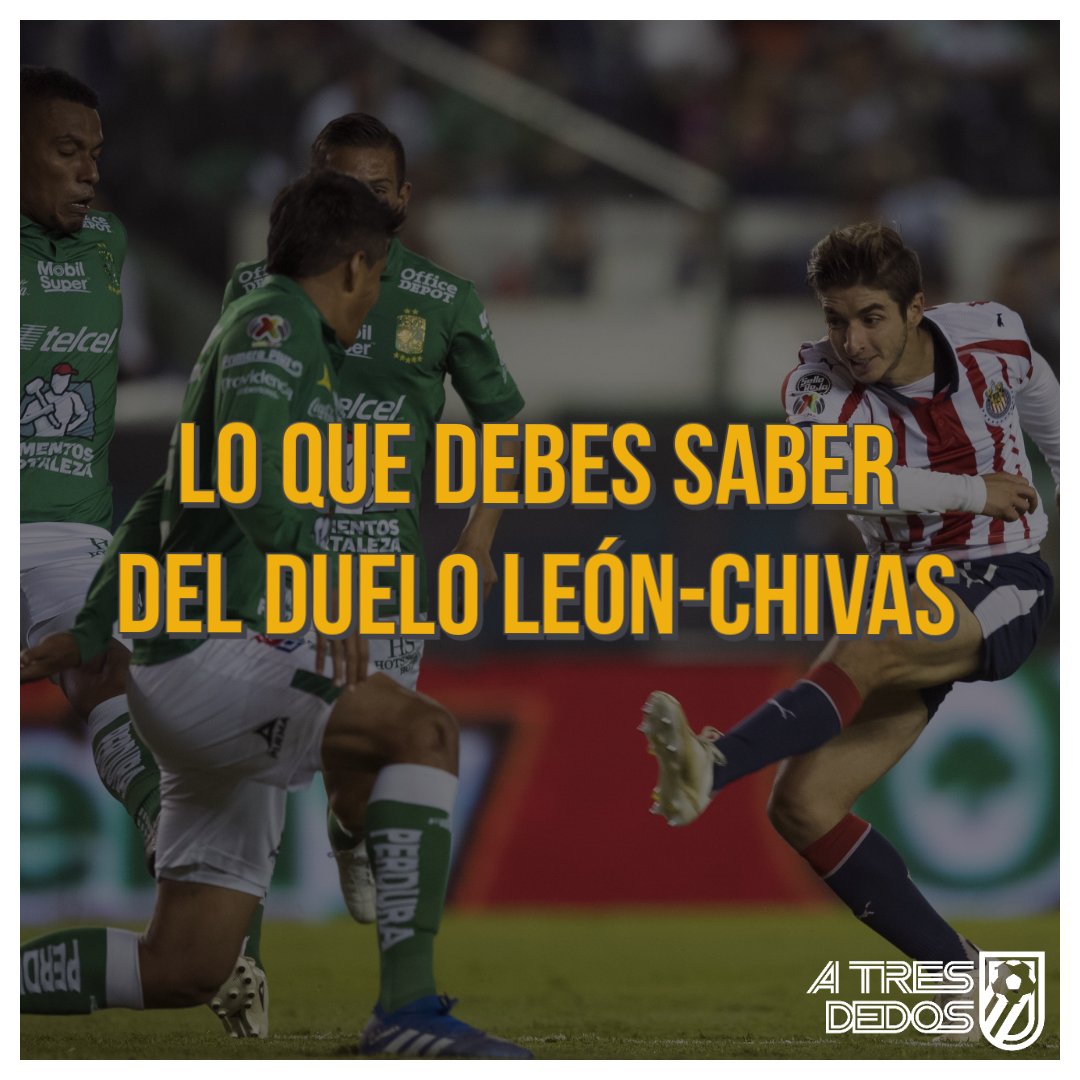 atresdedosmx's tweet photo. 💥 Esto es lo que debes saber del #LeonVsChivas Chécate el #hilo  @clubleonfc @Chivas
#LigaBBVAMX #Guard1anes2020 https://t.co/QeKRuveZtH