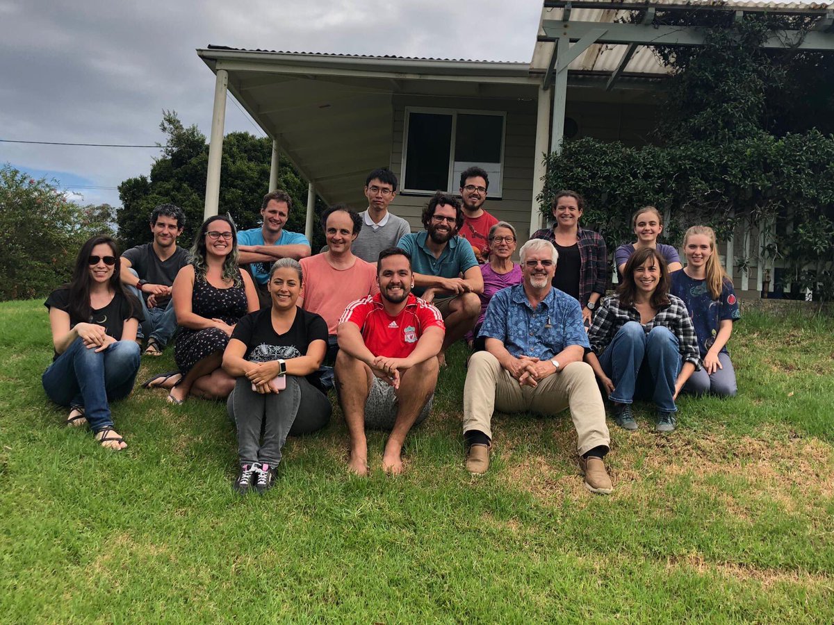 And here’s the Moritz lab group annual retreat at the Kioloa field station