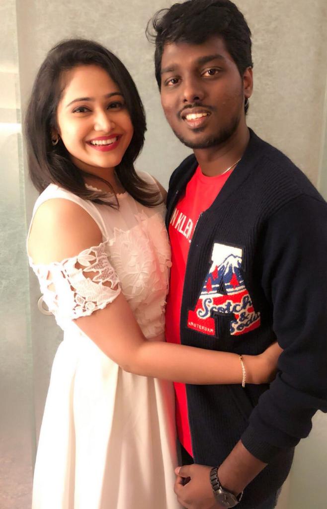 #HappyBirthdayPriyaAtlee 
@priyaatlee wish u a very Happy birthday have a great year ahead @Atlee_dir