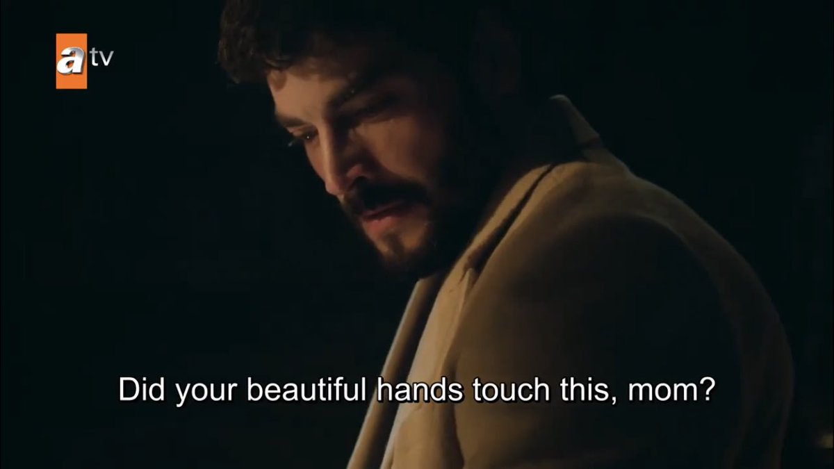 he talks to his mom with so much love i’m not doing so good  #Hercai
