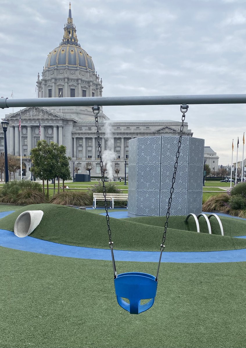 DanielKotzin's tweet photo. Tomorrow this playground, like all playgrounds in San Francisco, will be shut down. Police will patrol the perimeter to make sure that there are no children at play. “The true character of a society is revealed in how it treats its children.” -Nelson Mandela https://t.co/uuQH8yAGmS
