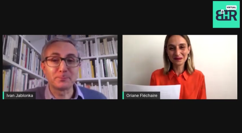 FestivalBaHR's tweet photo. Ivan Jablonka en el #Basado4: "Estamos en un periodo de oscuridad, de oscuridad política, por supuesto, con el aumento del populismo y de violencia machista en todos lados y necesitamos comprender lo qué nos está pasando" https://t.co/Z4gArwBM3z