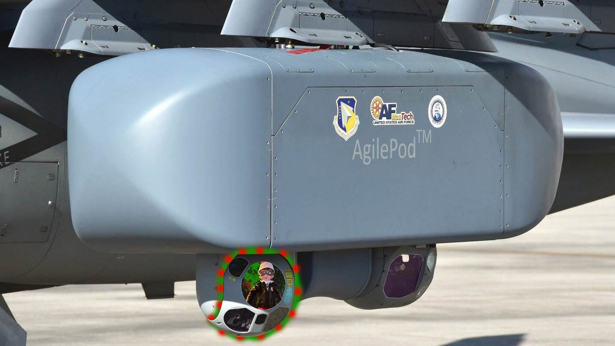 AFResearchLab's tweet photo. We're sensing something on the horizon... and that's ROSA testing out our #AgilePod to see if its suite of sensors are the right fit for the DEER System!
Read more on how this pod packs a serious punch for aircraft here: https://t.co/WFRpvkGEjm
#AFResearchLabElf #STEMSaturday https://t.co/ckjKEk3KWO