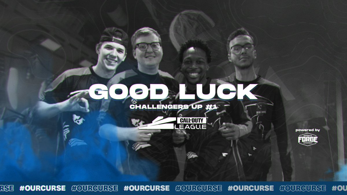 TIROMilitia's tweet photo. [#CursedCOD]

Good luck today in the #CDL2021 Challengers Cup #1! Follow @CursedGG for scores and updates,

@GAMER6X 
@Shascore 
@Sphyrix 
@TheNiffty 

🔴https://t.co/EaBo0tNLEt
🔴https://t.co/u5kLufgc5t
#OurCurse💀 https://t.co/Q6v6alJ4aZ