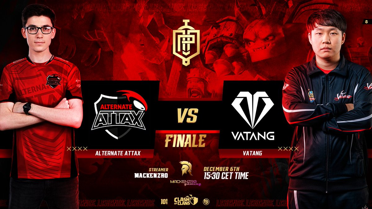 The grand final of <a href="/CocTorneo/">Torneo Panamericano COC</a> <a href="/ATNattax_coc/">Angel</a> Vs <a href="/VatangCoC/">Team Vatang</a> 2.30pm tomorrow, best of 3 see you there! HYPE!!!