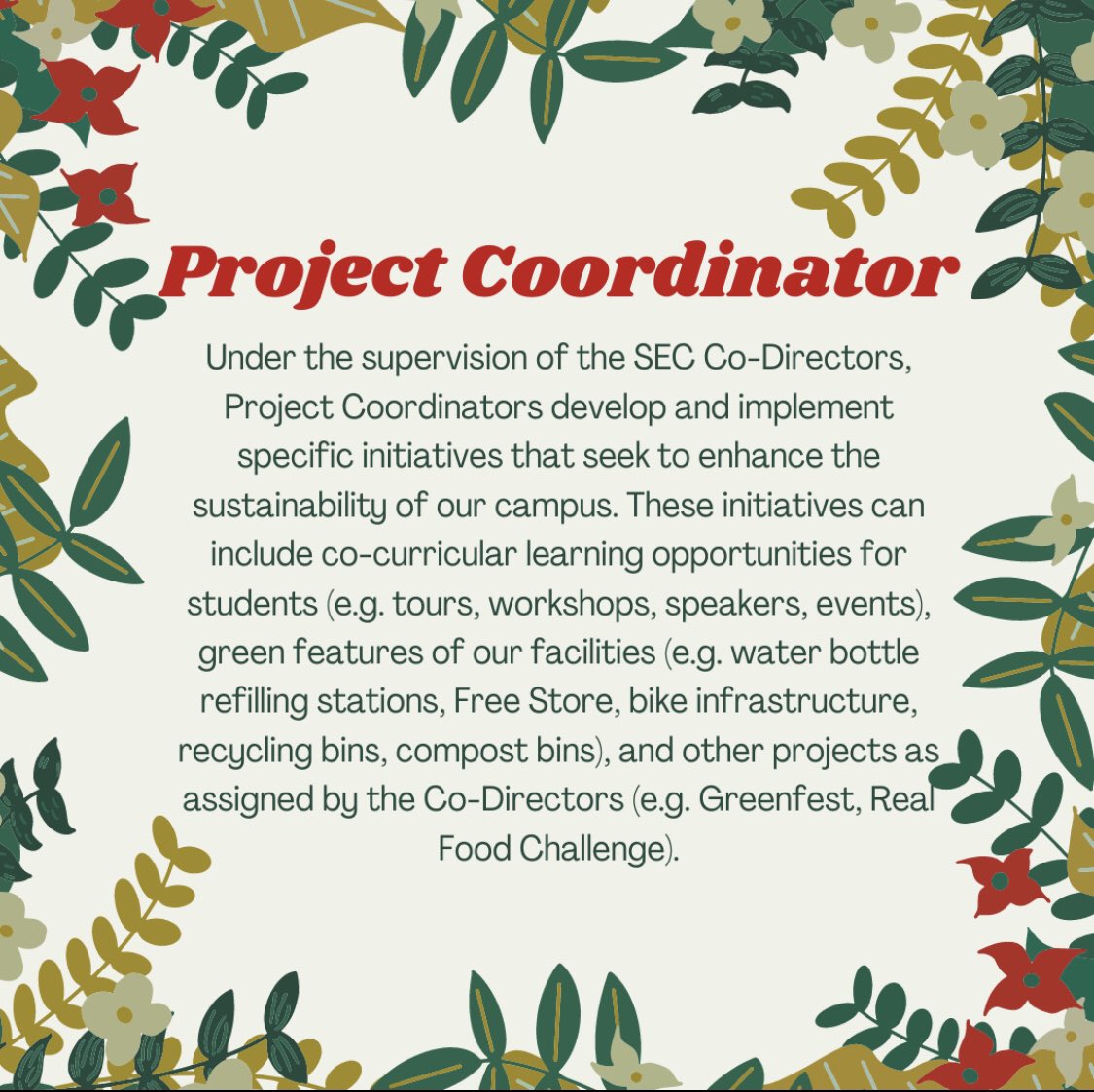 UNCA Student Environmental Center tweet media