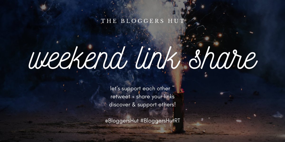 WEEKEND LINK SHARING THREAD 

Let's support each other~ 
Spread the love and share your blog posts / links. 
#BloggersHutRT #bloggerswanted