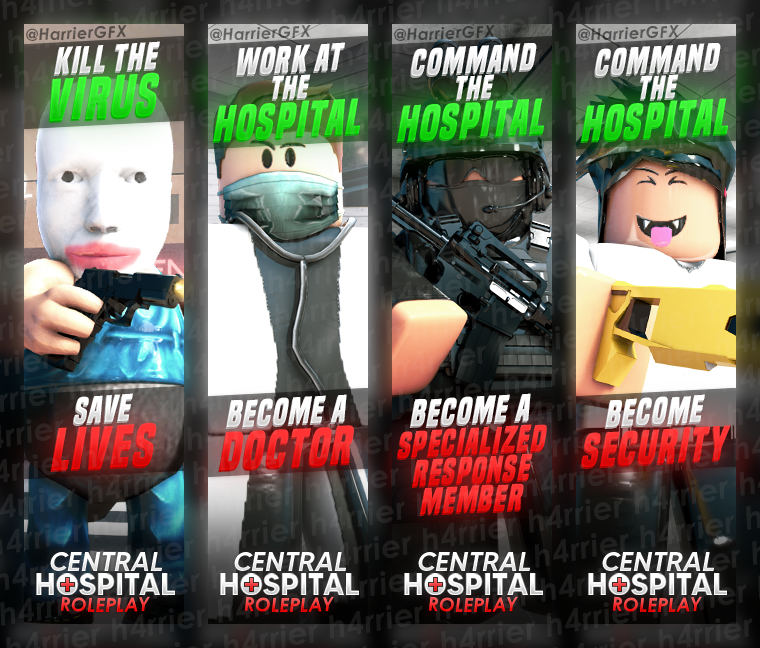 HarrierGFX's tweet photo. Commission #2 for 'Central Hospital Roleplay'

Another x4 Ads :)

#Roblox #RobloxDev #RobloxGFX https://t.co/qhZ1BXcZ6D
