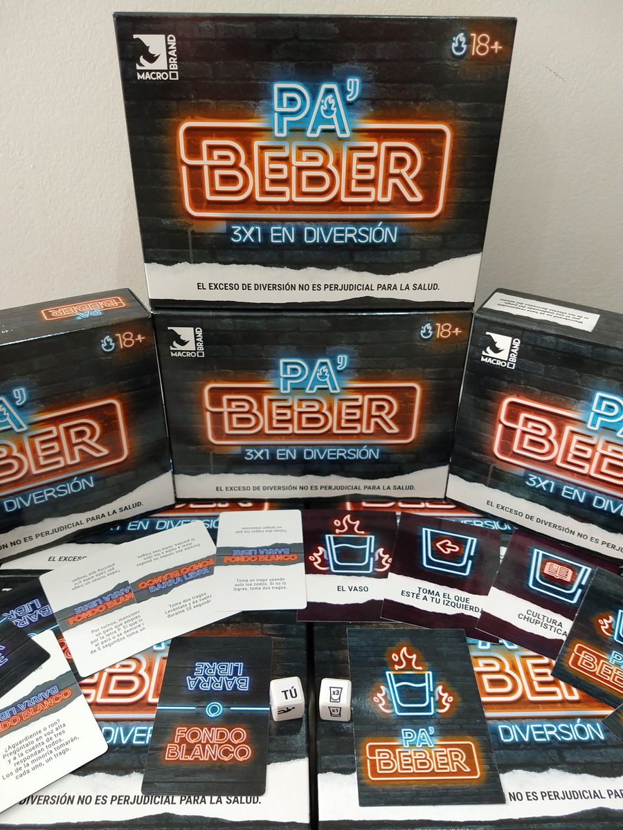 pabeberco's tweet photo. Hoy decimos #SigueteCuidando, pero no dejes de divertirte.
Es #Diciembre y tu parche favorito lo sabe.
No te quedes sin tu juego de mesa #PaBeber 🍻, disponible en @macrobrand.
Tres juegos en uno, #3x1enDiversión 😎 https://t.co/YbgmqJGjFz