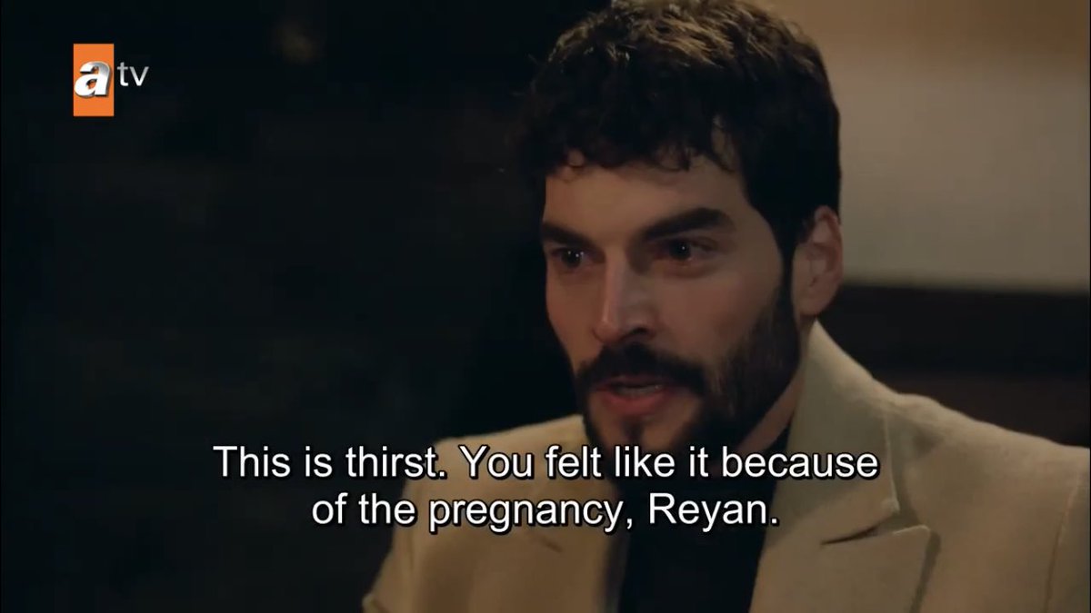 miran figuring out that reyyan is having cravings because she’s pregnant akjdjdjd he’s been studying pregnant women’s behavior since they got married I KNOW IT  #Hercai  #ReyMir