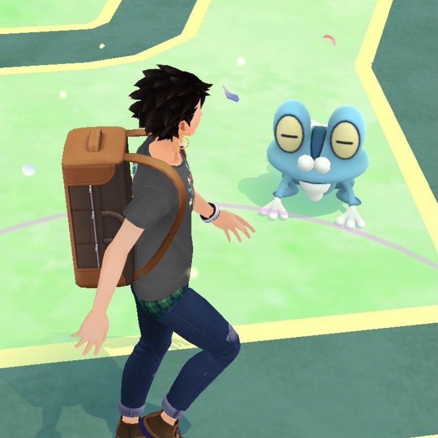 ヨッシーjapan 残暑ざんしょ ケロマツを相棒にすると何故か目が糸目 ポケモンgo ゲッコウガ