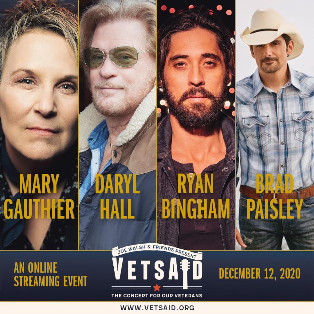 I’ll be joining @JoeWalsh & friends on DEC 12 for @VetsAidOfficial 2020 Home for the Holidays to raise funds for #Veterans & their families. $20 livestream tix here: vetsaid.veeps.com All proceeds go directly to veterans services. Hope to see you there!