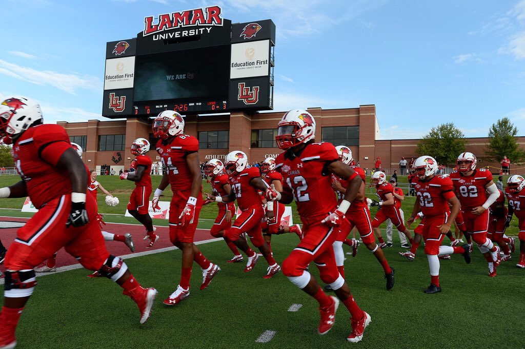 ca1ebarnold's tweet photo. #AGTG After a great talk with Coach @ScottThiessen15, I’m blessed to say that I’ve received an offer from Lamar University. https://t.co/75oqc3qvup