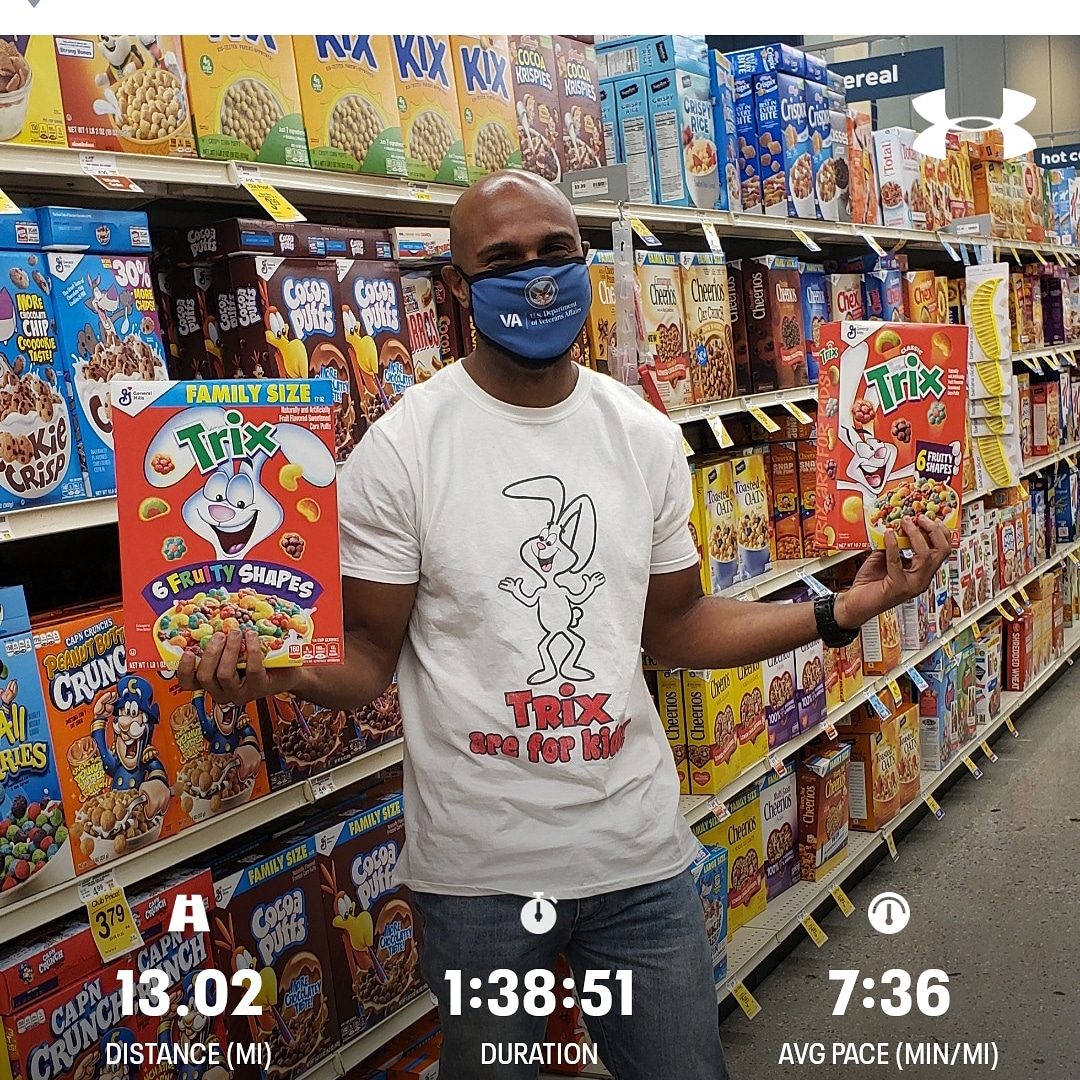 johntaylorshow's tweet photo. #Runstreak day 625 breakfast miles... get it?!?!? Look how fast thz miles were!!!! #trainlikevegeta #humanthunderstorm #mydayinla https://t.co/GoutuQ9tqk