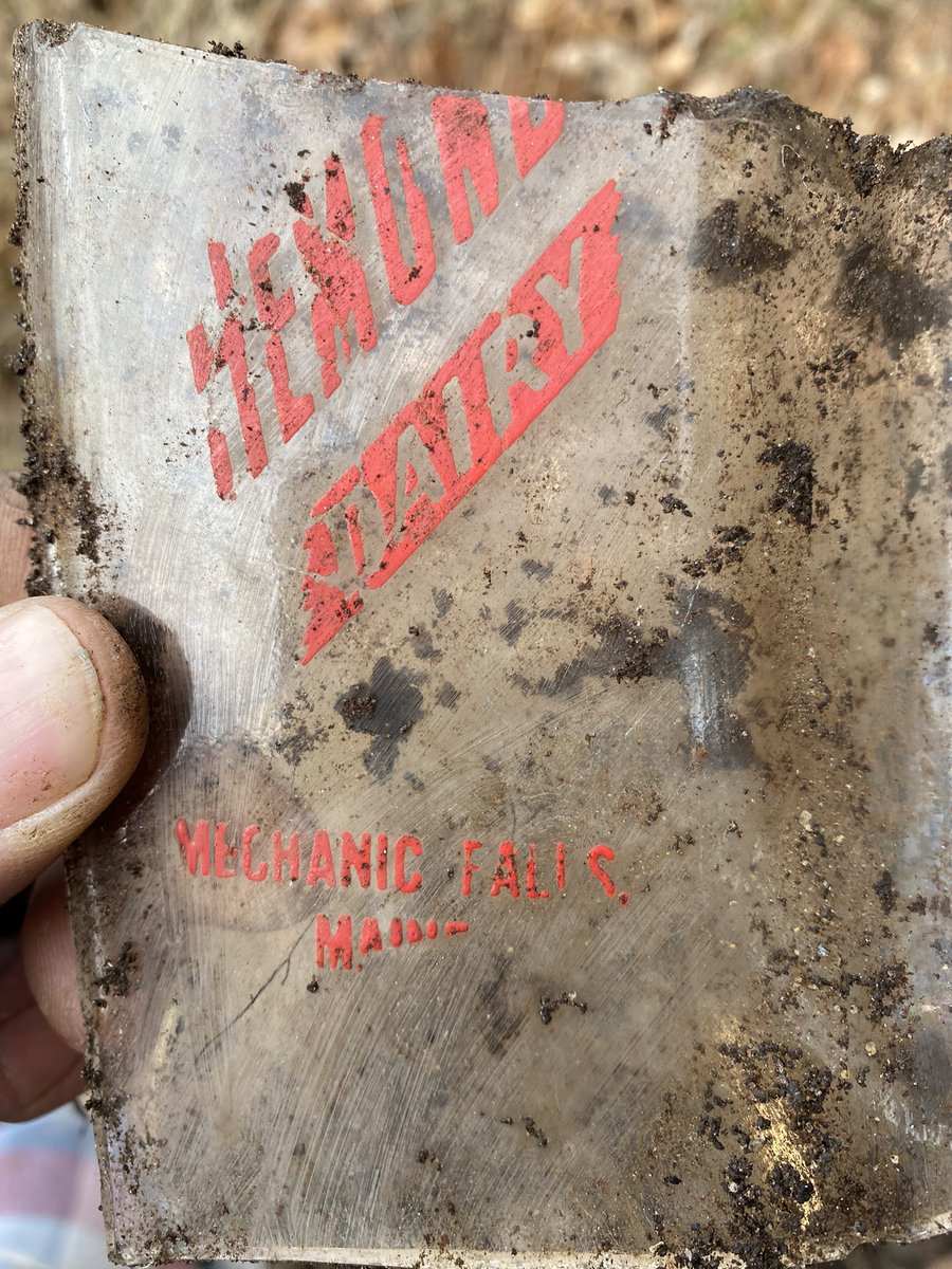 {thread} We didn’t find any whole dairy bottles which can be valuable but we did find pieces that can tell you about the area and help date the time period! Plus they’re cool ” Hemond Dairy - Mechanic Falls, ME E. H. Goss- ?? Dairy Farm