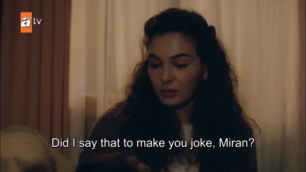 this is gonna be their constant mood throughout the whole pregnancy: miran finding everything super funny and reyyan being annoyed at him akjdjsjjsjd I LOVE MY LANE  #Hercai  #ReyMir