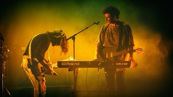 aggiefennell's tweet photo. Set 1 of 3 - The Band CAMINO opening for The 1975 in Dallas, Thanksgiving 2019. Front row center and amazing views!!! #thebandcamino #jefferyjordan #spencerstewart #garrisonburgess #upcomingbands #concerts #concertphotography #sonyrx100vii https://t.co/32kJ4jCCey