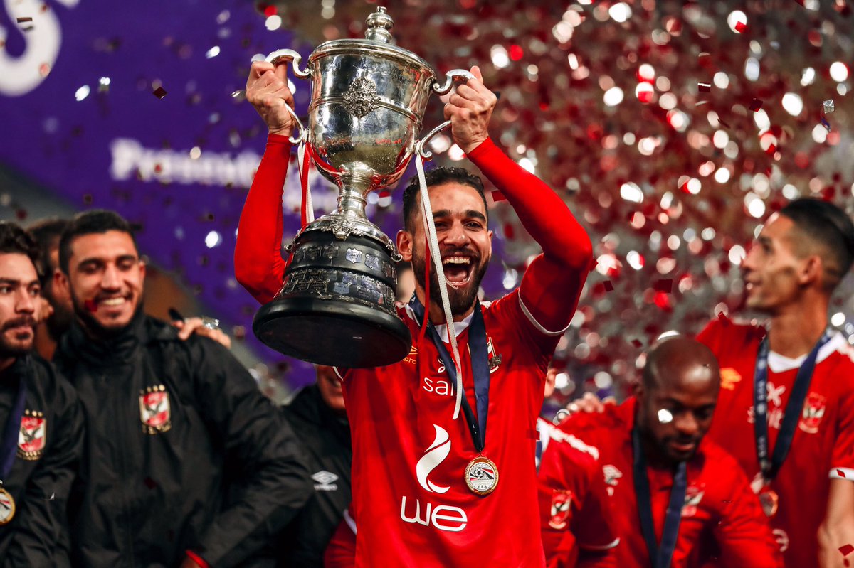 الدوري المصري ✅
كأس افريقيا ✅
كأس مصر ✅
السوبر الافريقي ⏳
السوبر المصري ⏳

#أبطال_الثلاثية