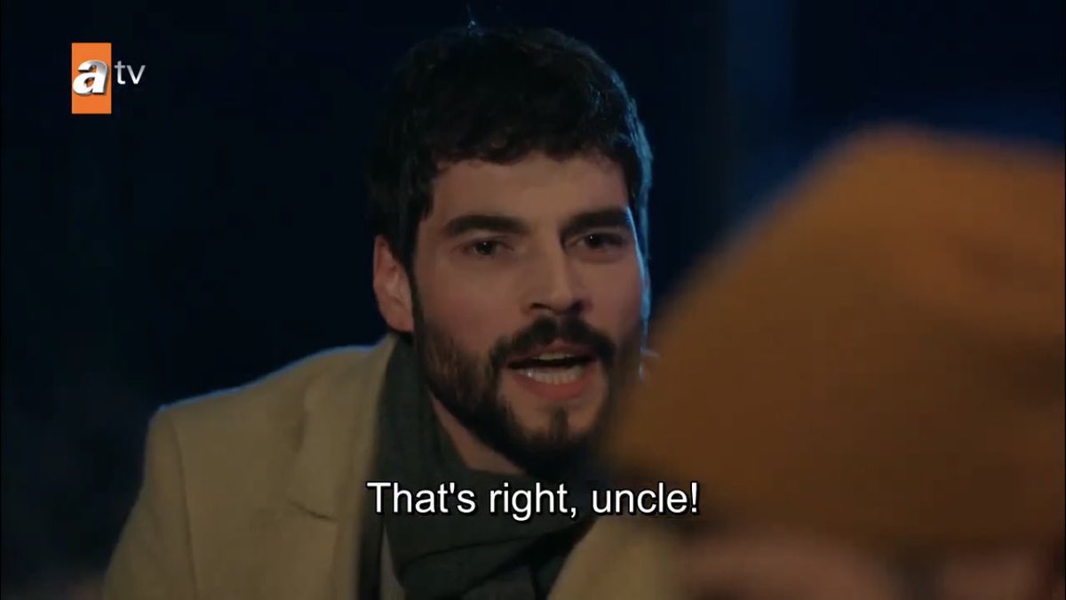 firat is so proud to be an amca and he’s also calling the baby mercimek reyyan’s accepted it already WE HAVE A NAME  #Hercai  #ReyMir