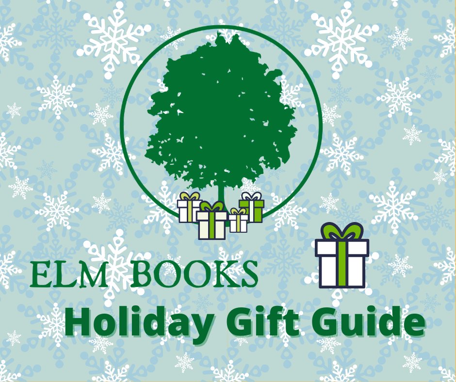 elmbooks's tweet photo. Looking for a gift for the book-lovers on your list? Try our holiday gift guide! https://t.co/fymNuWCtpM 🎁

#shopsmall #SupportSmallBusinesses #smallpress #holidaygifts #giftguide #BookTwitter #books #BooksForChristmas https://t.co/vt4UpK7Bw9