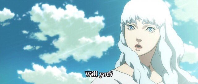 guts_irl's tweet image. Oh thanks for checking in I'm 🎶 still in love with Griffith🎶