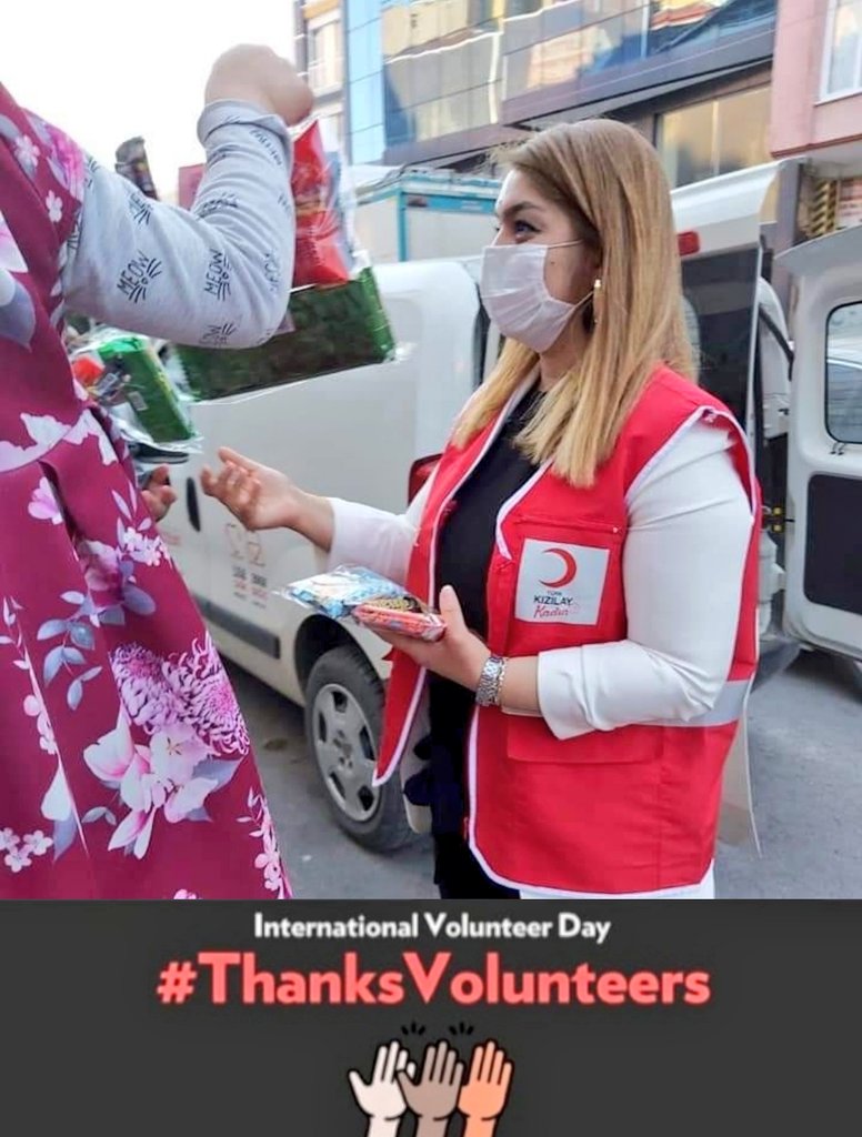 Gönlünüzdeki iyiliğe seyirci kalmayın.
#5Aralık @Kizilay @KizilayKadin 🇹🇷
#DünyaGönüllülerGünü kutlu olsun.
#ThanksVolunteers @drkerem
#Gönüllüol 🌙 @nurdaldurmus