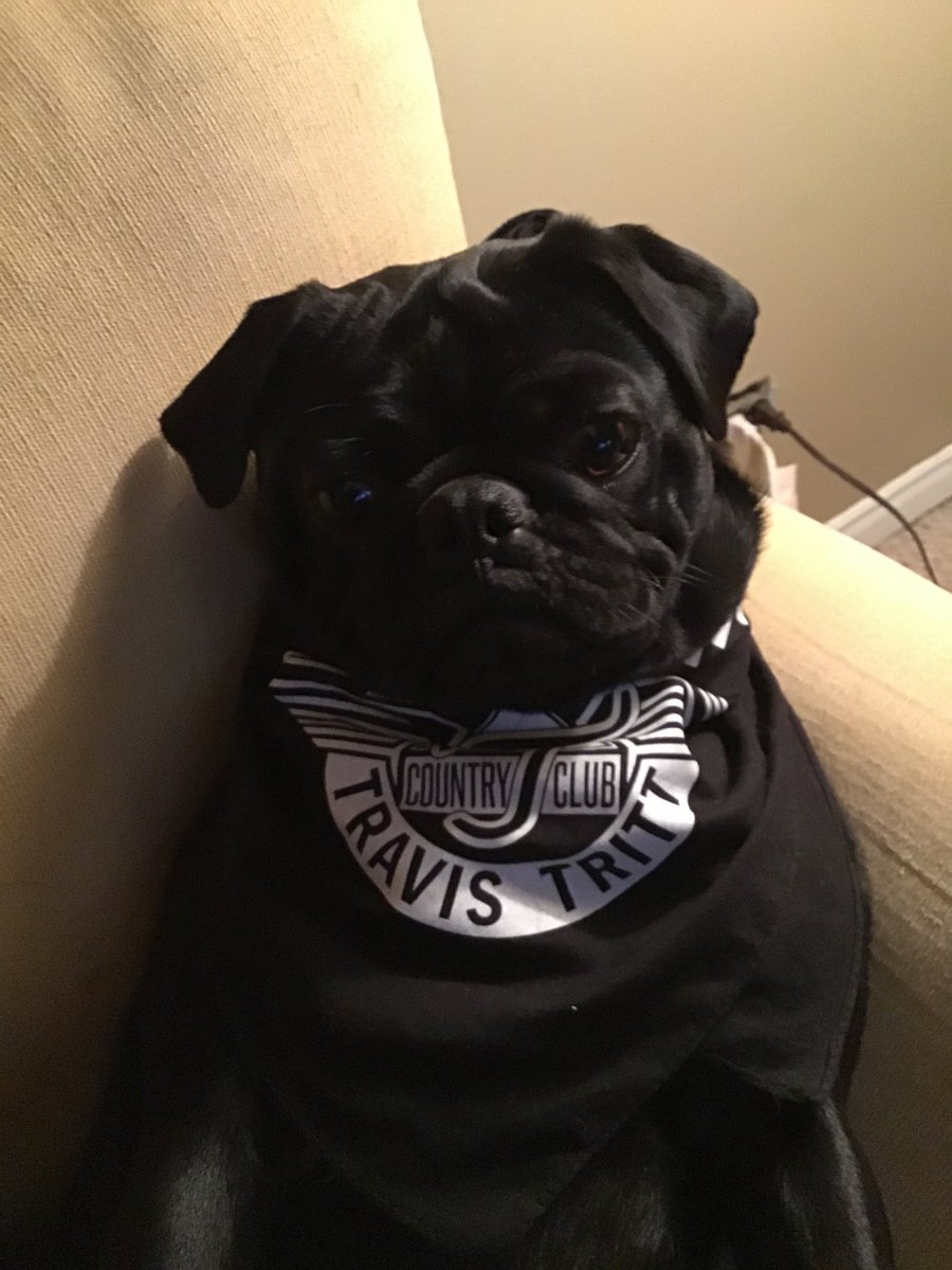 New member of the Country Club 
Hank the pug  ⁦<a href="/Travistritt/">Travis Tritt</a>⁩